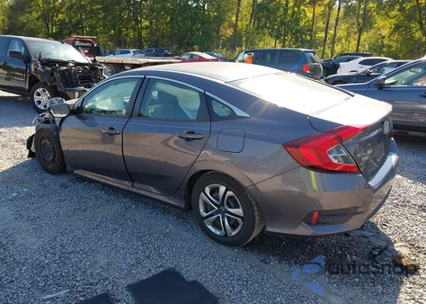 2018 Honda Civic Lx z USA, uszkodzony, nr VIN 2HGFC2F58JH596358